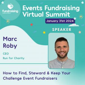 How to find, keep, and steward your London Marathon fundraisers with Marc Roby