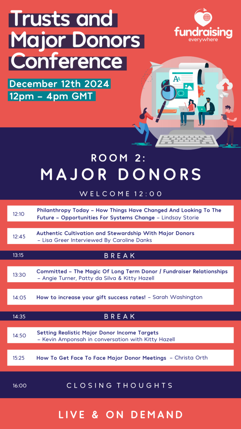 Trusts & Major Donors Programme - Room 2